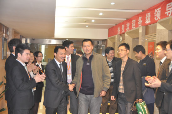 江蘇省市工商領導盛贊中脈產品好